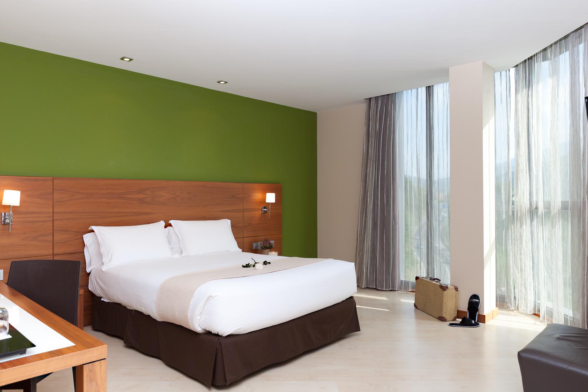 فندق جران بالباو بلباو المظهر الخارجي الصورة A room at the hotel